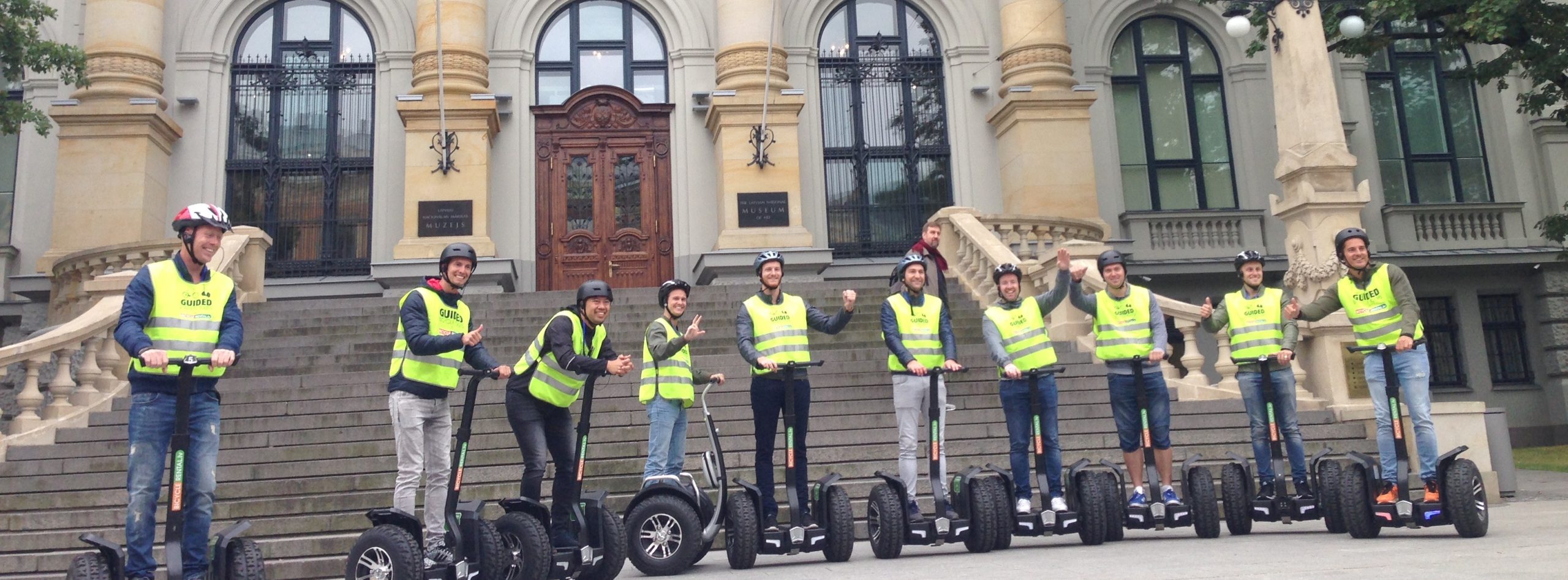 Riga Old Town and parks Segway tour